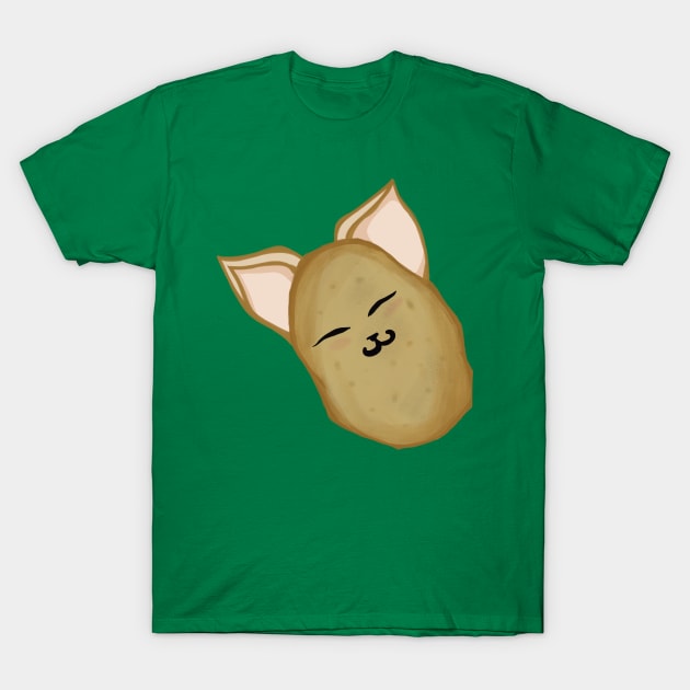 Potato Cat T-Shirt by WhimsicalC